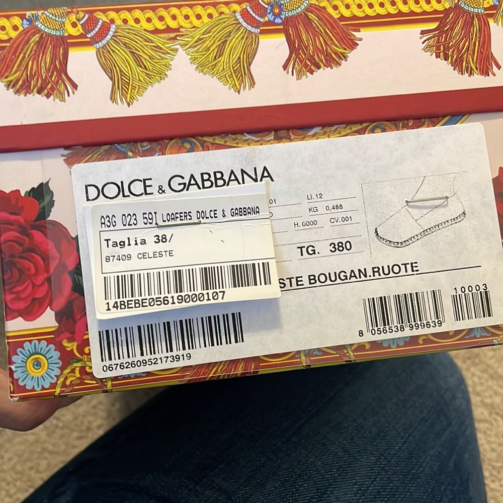 Authentic Dolce & Gabbana espadrilles, size 38 - Picture 9 of 10
